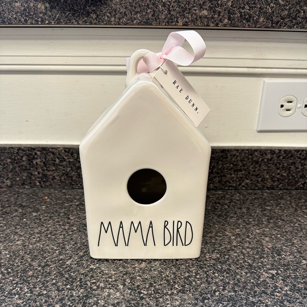 Rae Dunn Mama Birdhouse NWT